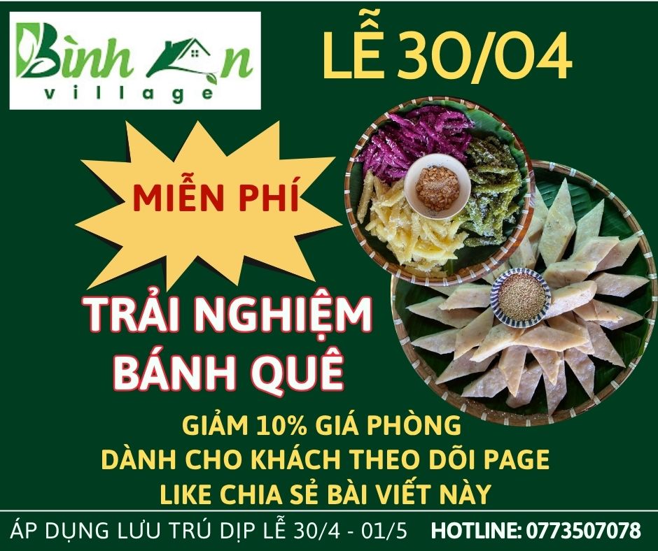 Chương trình khuyến mãi 30/4
